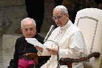El papa León XIV. El papa León XIV.